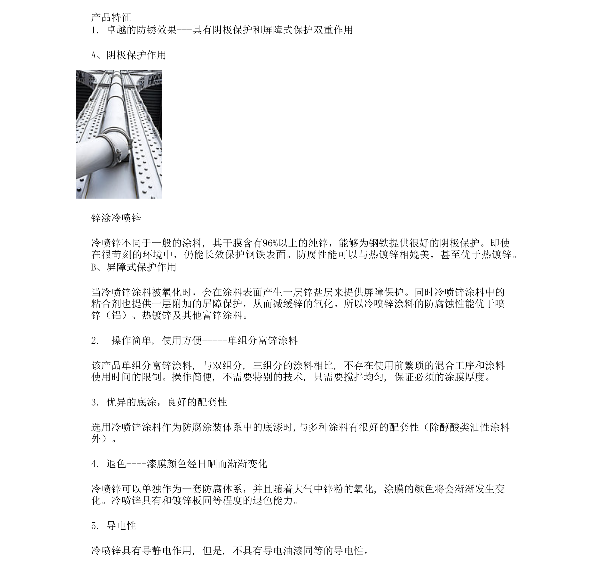 冷喷锌